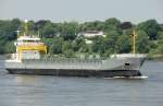 Hamburg a 15.5.08: Die EEMSHORN ist brandneu, Mrz 08 in Leer fr die Wagenborg Reederei B.V. Delfzijl  gebaut worden.(3.990 BRT, 2.208 NRT, 110,78m) 