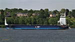 OCEANIC (IMO 9624550) am 15.5.2018, Hamburg auslaufend, Elbe Höhe Övelgönne /  Ex-Name: OCEAN (2012>2017) /  Stückgut-, Schwerlastfrachter / BRZ 2.989 / Lüa 92,2 m, B 14,75 m,