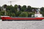 PRISCILLA (IMO: 9411745)am 06.Juli 2009 auf der Elbe bei Hamburg-Finkenwerder.