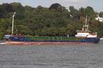 Frachtschiff RUNNER (IMO 9137193); Datum: 26.08.2026; Aufnahmeort: Elbe/Hafen Hamburg, Deutschland.