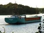 MS SEE-STERN IMO 9195561, traveaufwrts mit Kurs Vorwerker Hafen in Lbeck ...