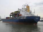 Ein Containerschiff STAR GRIP am 05.09.2007 im Hafen Rotterdam.