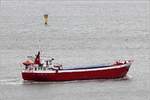 Die 1966 gebaute SATURN (IMO 6604690) fährt am 06.03.2019 Höhe Bremerhaven weserabwärts. Dieses Kümo ist 54,12 m lang und 9,3 m breit, hat eine GT/BRZ von 627 und eine DWT von 772 t. Heimathafen ist Nørresundby (Dänemark).