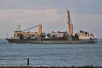 SVENJA , Selbstlader , IMO 9458901 , Baujahr 2020 , 160 x 28 m , 28.10.2025 , Cuxhaven , Alte Liebe ,