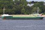 Frachtschiff SARDIUS (IMO 9518256); Datum: 22.06.2026; Aufnahmeort: Elbe/Hafen Hamburg, Deutschland.