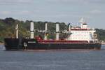 Frachtschiff SPAR HYDRA (IMO 9490806); Datum: 08.08.2026; Aufnahmeort: Elbe/Hafen Hamburg, Deutschland.