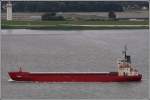 Die 1975 gebaute VEGA (frherer Name: NINA BRES, IMO 7413593) am 20.07.2008 Weser aufwrts fahrend. Sie ist 75 m lang, fast 12 m breit und hat eine GT von 1561. Heimathafen ist Marstal in Dnemark.