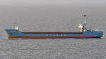 WILSON SAAR (General Cargo Ship, IMO 9125841, Länge: 74 Meter) am 10.02.2023 in der Ostsee  