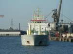 den Bauch voll
MS ALANA im Bremer Industriehafen