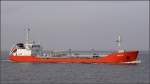 Die 2000 gebaute BELLINI (IMO 9157014) am 12.04.2009 einlaufend Elbe. Sie ist 94 m lang, 12,5 m breit und hat eine GT von 2195. Heimathafen ist St. John's (Antigua and Barbuda).
