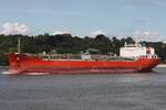 Tankschiff CHEM HOUSTON; Aufnahmeort: Elbe/Hafen Hamburg, Deutschland; Datum: 14.07.2025; Info: (IMO 9705720).