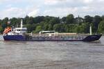 Tankschiff CAPELLA (IMO 9280110); Datum: 18.06.2026; Aufnahmeort: Elbe/Hafen Hamburg, Deutschland.