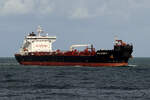 Tankschiff  DAN SABIA  vor Maasvlakte/Rotterdam 11.9.2025