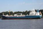 Tankschiff FURE SKAGEN (IMO 9362152); Datum: 13.08.2025; Aufnahmeort: Elbe/Hafen Hamburg, Deutschland.