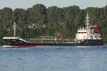 Tankschiff FRAUA (IMO 9896828); Datum: 21.07.2026; Aufnahmeort: Elbe/Hafen Hamburg, Deutschland.