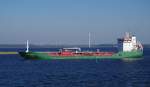 Chemikalien Tanker  Habip Bayrak  am 04.10.14 in Rostock.