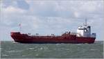 Die 1992 gebaute KEY STAR (IMO 8719102) ist auf der Außenweser unterwegs. Dieser Chemikalien-Tanker ist 74,65 m lang und 12,7 m breit, hat eine GT/BRZ von 2.160 und eine DWT von 3.065 t. Heimathafen ist Limassol (Zypern). Frühere Namen: SAVA STAR, ORASTAR. 10.09.2019