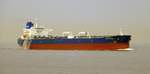 Der 250m lange Öltanker LITEYNY PROSPECT am 16.05.18 auf der Ostsee