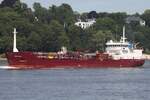 Tankschiff ORACLIFF (IMO 9229532); Datum: 17.06.2026; Aufnahmeort: Elbe/Hafen Hamburg, Deutschland.