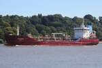 Tankschiff ORASUND (IMO 9336701); Datum: 21.07.2026; Aufnahmeort: Elbe/Hafen Hamburg, Deutschland.