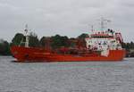 Tanker Philipp Essberger - Madeira - IMO? - auf dem Nord-Ostsee-Kanal kurz hinter Schleuse Kiel - Holtenau, 12.06.2017