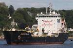 Tankschiff POESTELLA (IMO 9803235) Datum: 08.05.2026; Aufnahmeort: Elbe/Hafen Hamburg, Deutschland. Die POESTELLA ist ein Spezialtankschiff f�r den  Transport von Fl�ssigbitumen.