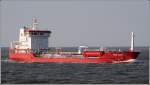 Der 2007 gebaute l- und Chemikalientanker PAKRI GLORY (IMO 9410519) luft am 06.05.2008 in die Elbe ein. Inzwischen fhrt das Schiff unter dem Namen NORDIC GLORY unter portugiesischer Flagge mit Heimathafen Madeira. Lnge: 119 m, Breite: 16,9 m, GT: 4861. 