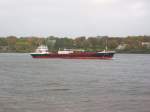 Die Sllberg schipperte ber die Elbe in Richtung Hafen gesehen am Rschpark.