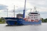 Der Tanker Stella Orion IMO-Nummer:9265251 Flagge:Niederlande Lnge:105.0m Breite:16.0m Baujahr:2004 Bauwerft:Rousse Shipyard,Russe Bulgarien am 03.06.12 auf dem Nord-Ostsee-Kanal richtung Kiel fahrend aufgenommen bei Rendsburg.