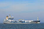 Die TARNBRIS IMO-Nummer:9372652 Flagge:D�nemark L�nge:130.0m Breite:20.0m Baujahr:2007 Bauwerft:Selah Shipyard,Istanbul am 18.06.26 vor Cuxhaven aufgenommen.