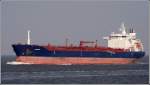 Die 2004 gebaute TAMBOURIN (IMO 9251896) verlsst am 06.05.2008 die Elbe. Sie ist 182 m lang, 32 m breit und hat eine GT von 26914. Sie fhrt unter der Flagge von Liberia.