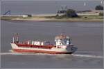 Die 1997 gebaute CEMBAY (IMO 9183465) ist am 01.05.2011 Weser aufwrts unterwegs. Dieser Zementfrachter ist 88 m lang, 14 m breit und hat eine GT von 3017. Heimathafen ist Limassol (Zypern).