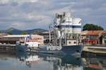 Motorschiff Krka in Metkovic, Aufnahme am 28.07.2011