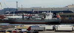 Der 97m lange Zementfrachter CYPRUS CEMENT am 09.11.19 in Rostock