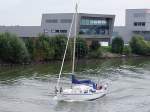 Gemini auf der Nieuwe Merwede bei Dordrecht;100902