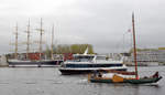 Friese Snik DE OUDE SNIK am 31.10.2020 im Hafen von Lübeck-Travemünde.