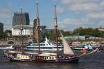 3-Master ALBERT JOHANNES (IMO 5154959); Datum: 10.05.2015; Aufnahmeort: Elbe/Hafen Hamburg, Deutschland.