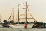 USCGC Eagle (ex Horst Wessel / Gorch Fock-Klasse) ist eine Bark der United States Coast Guard und dient  als Segelschulschiff für Offiziersanwärter.
