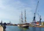 Das schwedische  Schulschiff   GUNILLA, IMO 5239515, hat die  Schulmanschaft gewechselt und nimmt Kurs Ostsee / Schweden...