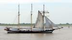 Die Swaensborgh am 15.08.2013 vor Bremerhaven.