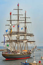 STAD AMSTERDAM Lübeck-Travemünde auslaufend.