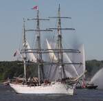3-Master STATSRAAD LEHMKUHL (IMO 5339248); Datum: 08.05.2026; Aufnahmeort: Elbe/Hafen Hamburg, Deutschland.