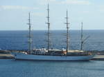 Die 1931 gebaute  Hussar2  heute  Sea Cloud  im Hafen von Arrecife/Lanzarote am 10.11.2016 aufgegnommen von Bord der Aida Sol