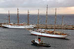 SEA CLOUD und SEA CLOUD II am 8.11.2019 in Arrecife /Lanzarote