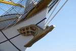 Der Albatros die Galionsfigur der Gorch Fock aufgenommen im Hafen von Hamburg am 07.08.10