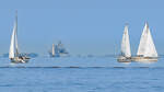 Segelboote am 31.5.2021 in der Ostsee unweit Scharbeutz.