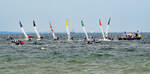 Segelboote in der Ostsee am 29.07.2022 (Travemünder Woche)