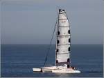 Trimaran SUN (GER 1035) am 30.04.2012 auf der Nordsee.