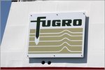 Die Schornsteinmarke der niederländischen Firma Fugro. Gesehen an der FUGRO FRONTIER (IMO 9701657) in Kopenhagen. Die Fugro N.V. ist ein Unternehmen, das hauptsächlich Dienstleistungen zur geophysikalischen, geotechnischen und Altlasten-Untergrunderkundung und zur Exploration von Rohstoffen erbringt. Die Firma unterhält eine große Flotte von Erkundungsschiffen. 04.06.2016