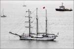 Die hier schon an anderer Stelle vorgestellte LOTH LORIËN hat am 12.08.2015 an der Einlaufparade der Sail 2015 Bremerhaven teilgenommen.